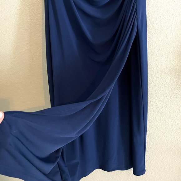 Ralph Lauren Blue Evening Dress with Rhinestone Accents *WORN ONCE!* - Picture 13 of 13